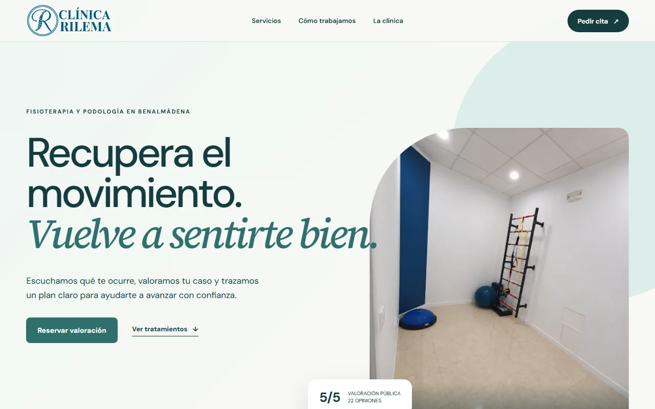 Portada original de Clínica Rilema